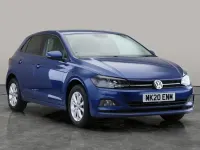 Used VW Polo Match 95 HP (69 kW) 2020 Blue Hatchback