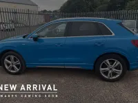 Used Audi Q3 S-Line 150 HP (110 kW) 2023 Blue SUV
