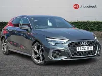 Used Audi A3 Sportback S-Line 150 HP (110 kW) 2022 Grey Hatchback