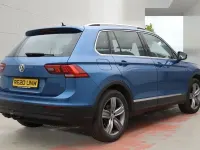 Second-hand VW Tiguan Match 150 CP (110 kW) 2020 Albastru SUV