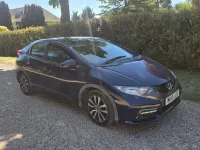 Used Honda Civic ES 120 HP (88 kW) 2013 Blue Hatchback