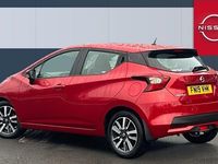 Used Nissan Micra Acenta Limited Edition 90 HP (66 kW) 2019 Red Hatchback
