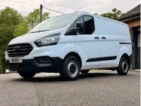 Used Ford Transit Custom 105 HP (77 kW) 2021 White Van