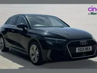 Begagnad Audi A3 e-tron S-Line 204 HK (150 kW) 2021 Svart Halvkombi