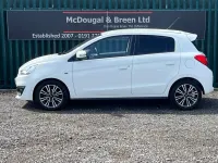 Used Mitsubishi Mirage 79 HP (58 kW) 2016 White Hatchback