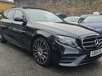 Used Mercedes E220 AMG line 2020 Black Estate