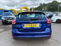 Used Ford Focus Titanium 2016 Blue Hatchback