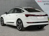 Used Audi e-tron Sportback Black Edition 300 kW (408 HP) 2023 White SUV