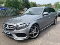 Used Mercedes C220 AMG line 2016 Silver Estate