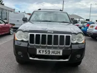 Used Jeep Grand Cherokee Overland 218 HP (160 kW) 2009 Black SUV