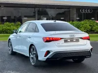 New Audi A3 Black Edition 150 HP (110 kW) 2026 White Sedan