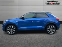 Used VW T-Roc R-line 150 HP (110 kW) 2020 Blue SUV