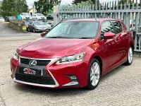 Used Lexus CT200h Luxury Line 2014 Red Hatchback