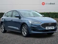 Used Ford Focus Titanium 125 HP (91 kW) 2024 Blue Hatchback
