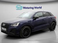 Used Audi Q2 Black Edition 150 HP (110 kW) 2021 Blue SUV