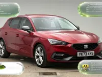 Used Seat Leon FR 150 HP (110 kW) 2023 Red Hatchback