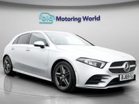 Used Mercedes A200 AMG line 163 HP (119 kW) 2019 Silver Hatchback
