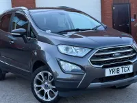 Used Ford Ecosport Titanium 125 HP (91 kW) 2018 Grey SUV