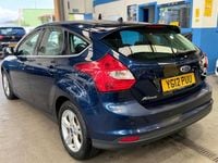 Used Ford Focus Zetec 2012 Blue Hatchback