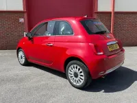 Used Fiat 500 Lounge 69 HP (50 kW) 2018 Red Hatchback