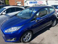 Used Ford Fiesta Zetec 82 HP (60 kW) 2017 Blue Hatchback