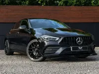 Used Mercedes CLA180 AMG line 2019 Black Coupe