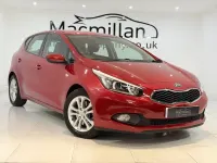 Used Kia Ceed 89 HP (65 kW) 2015 Red Hatchback