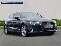 Used Audi A3 Sport 110 HP (80 kW) 2020 Black Sedan