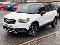 Used Vauxhall Crossland X Elite 130 HP (95 kW) 2020 Summit white SUV