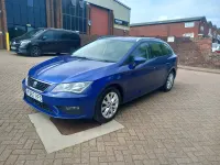 Used Seat Leon ST SE Technology 115 HP (84 kW) 2017 Blue Estate