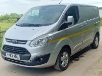 Used Ford Transit Custom Limited 130 HP (95 kW) 2017 Silver Van