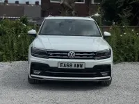 Used VW Tiguan R-line 150 HP (110 kW) 2018 White SUV