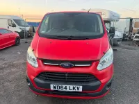 Used Ford Transit Custom Trend 125 HP (91 kW) 2015 Red Van
