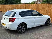 Used BMW 116 Sport Line 2013 White Hatchback