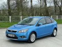 Used Ford Focus Titanium 110 HP (80 kW) 2010 Blue Hatchback