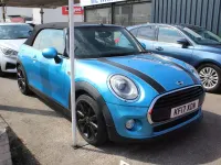 Used Mini Cooper Cabriolet 2017 Blue Cabriolet