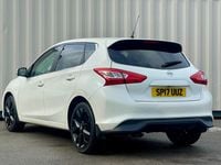 Used Nissan Pulsar Tekna 2017 White Hatchback