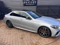 Used Mercedes C220 AMG Line Premium Plus 200 HP (147 kW) 2023 Silver Sedan