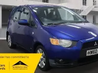 Used Mitsubishi Colt 95 HP (69 kW) 2010 Blue Hatchback