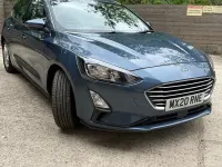 Used Ford Focus Zetec 101 HP (74 kW) 2020 Blue Hatchback