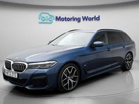 Used BMW 520 M Sport 190 HP (139 kW) 2022 Blue Estate