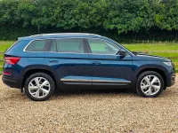 Used Skoda Kodiaq 150 HP (110 kW) 2017 Blue SUV