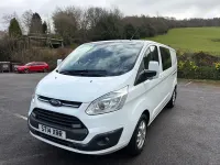 Used Ford Transit Custom Limited 155 HP (114 kW) 2014 White Van