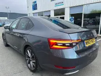 Used Skoda Superb SportlinePlus 150 HP (110 kW) 2019 Grey Hatchback