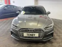 Usado Audi A5 Sportback S-Line 190 CV (139 kW) 2017 Gris Utilitario