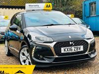 Used DS Automobiles DS3 Prestige 2016 Black Hatchback