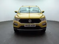 Used VW T-Roc SE 150 HP (110 kW) 2020 Yellow SUV