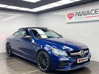 Used Mercedes C43 AMG Premium Plus 390 HP (286 kW) 2018 Blue Coupe