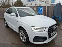 Used Audi Q3 S-line plus 184 HP (135 kW) 2016 White SUV