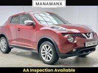 Used Nissan Juke N-Connecta 2017 Red SUV